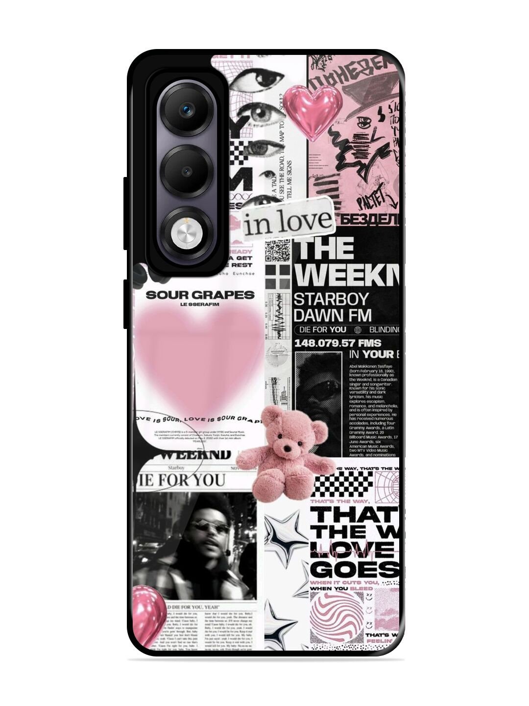 Aesthetic Music Collage Oppo K13x 5G Back Cover