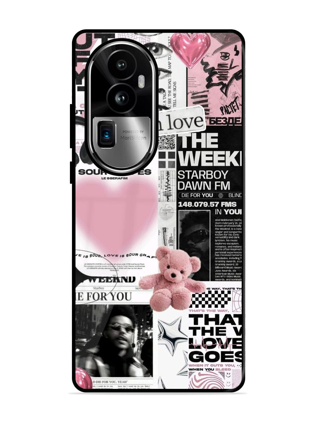 Aesthetic Music Oppo Reno 10 Pro Plus 5G Back cover