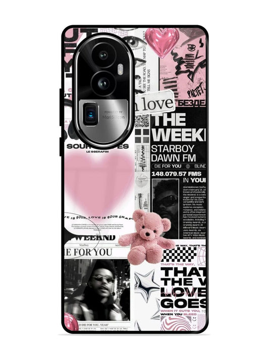 Aesthetic Music Oppo Reno 10 Pro Plus 5G Back cover