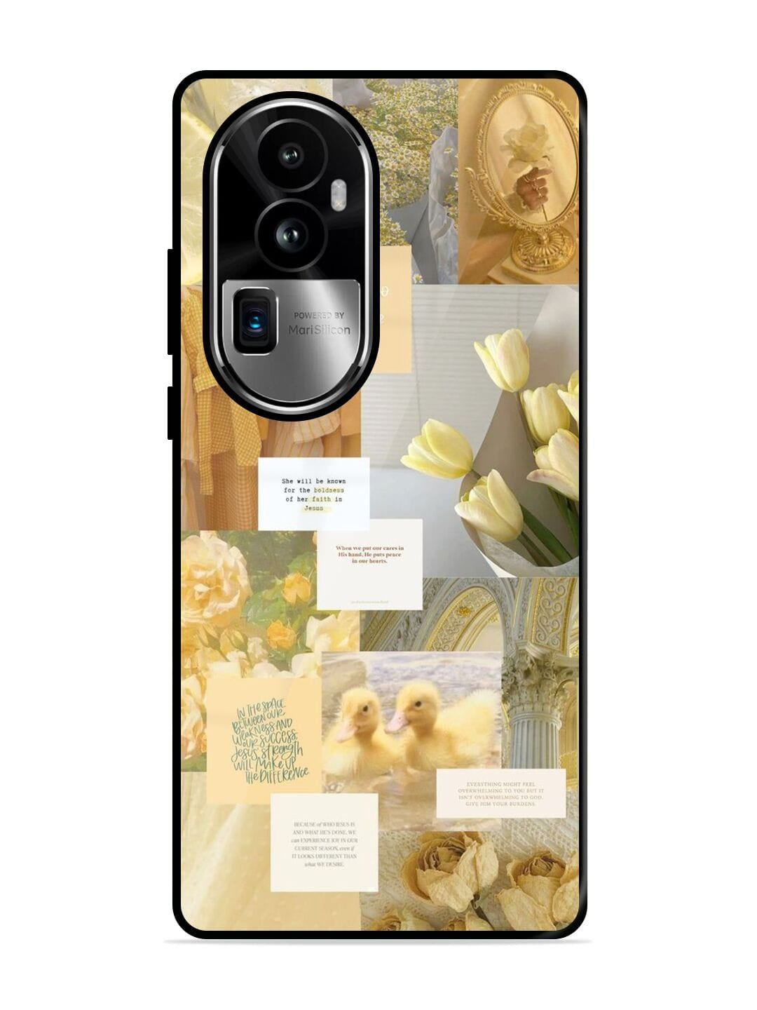 Golden  Oppo Reno 10 Pro Plus 5G Back cover