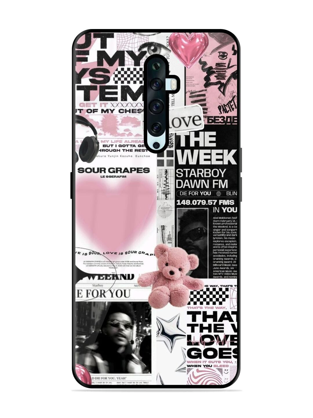 Aesthetic Music Oppo Reno 2F/ 2Z Back cover