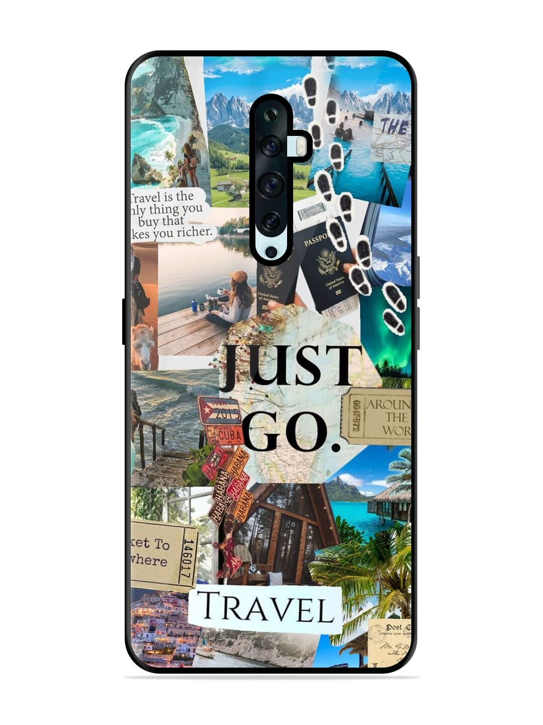 I Wanna Travel  Oppo Reno 2F/ 2Z Back cover