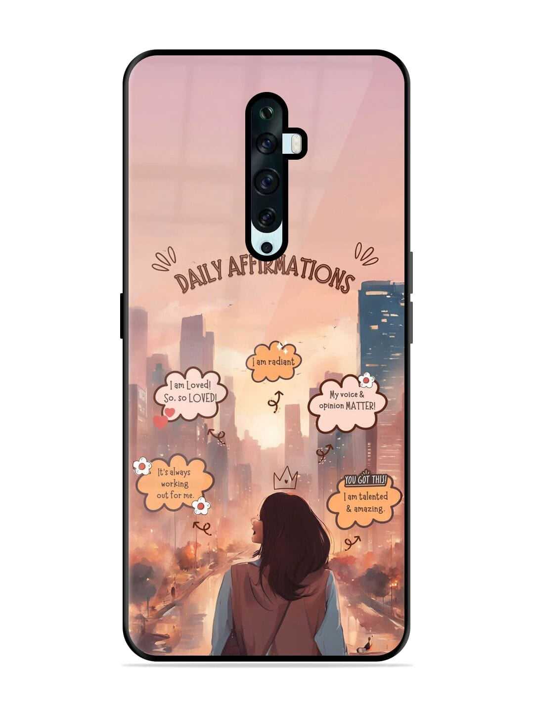 Daily Affirmations  Oppo Reno 2F/ 2Z Back cover