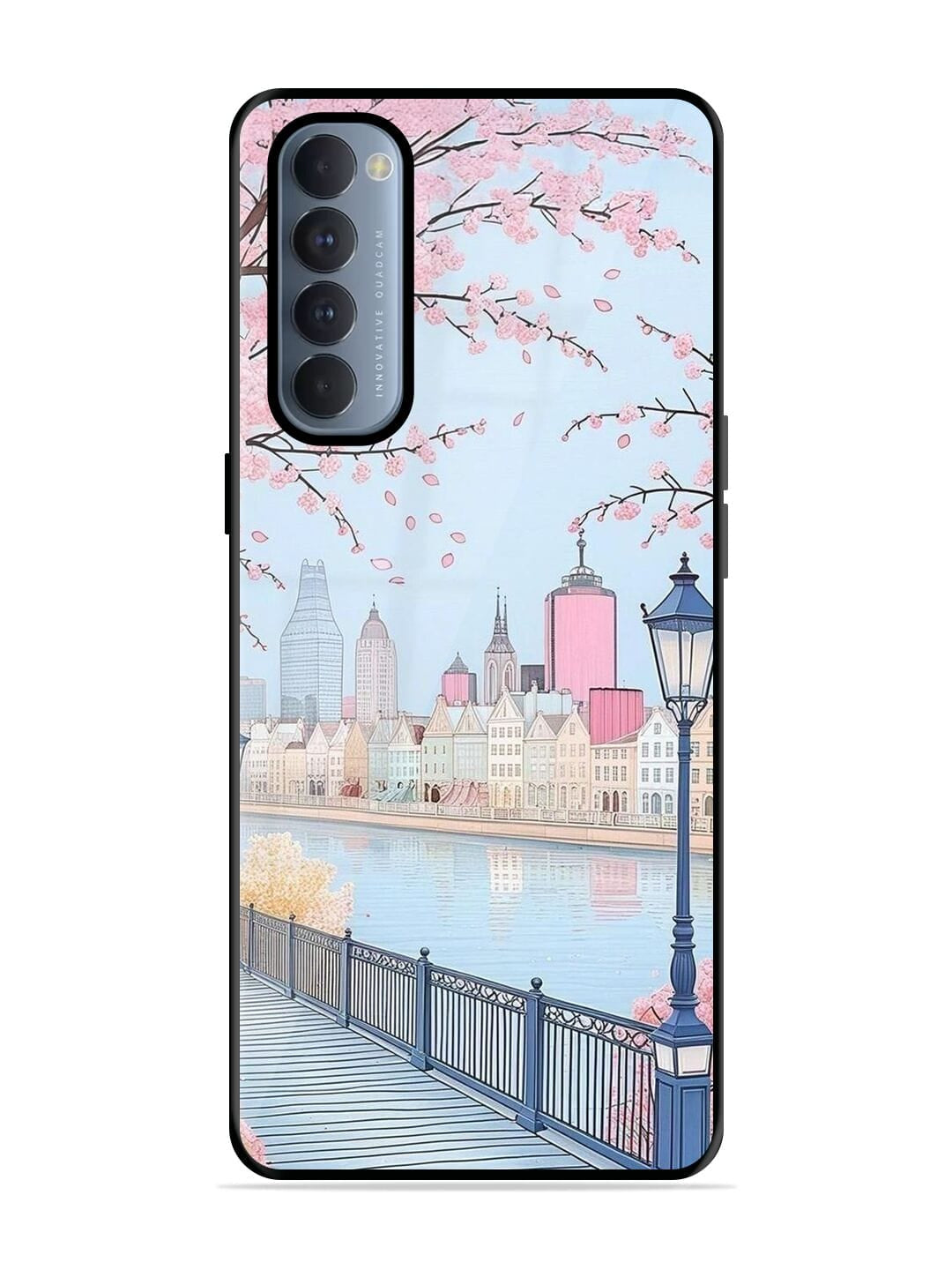 Pink Spring Oppo Reno 4 Pro Back cover