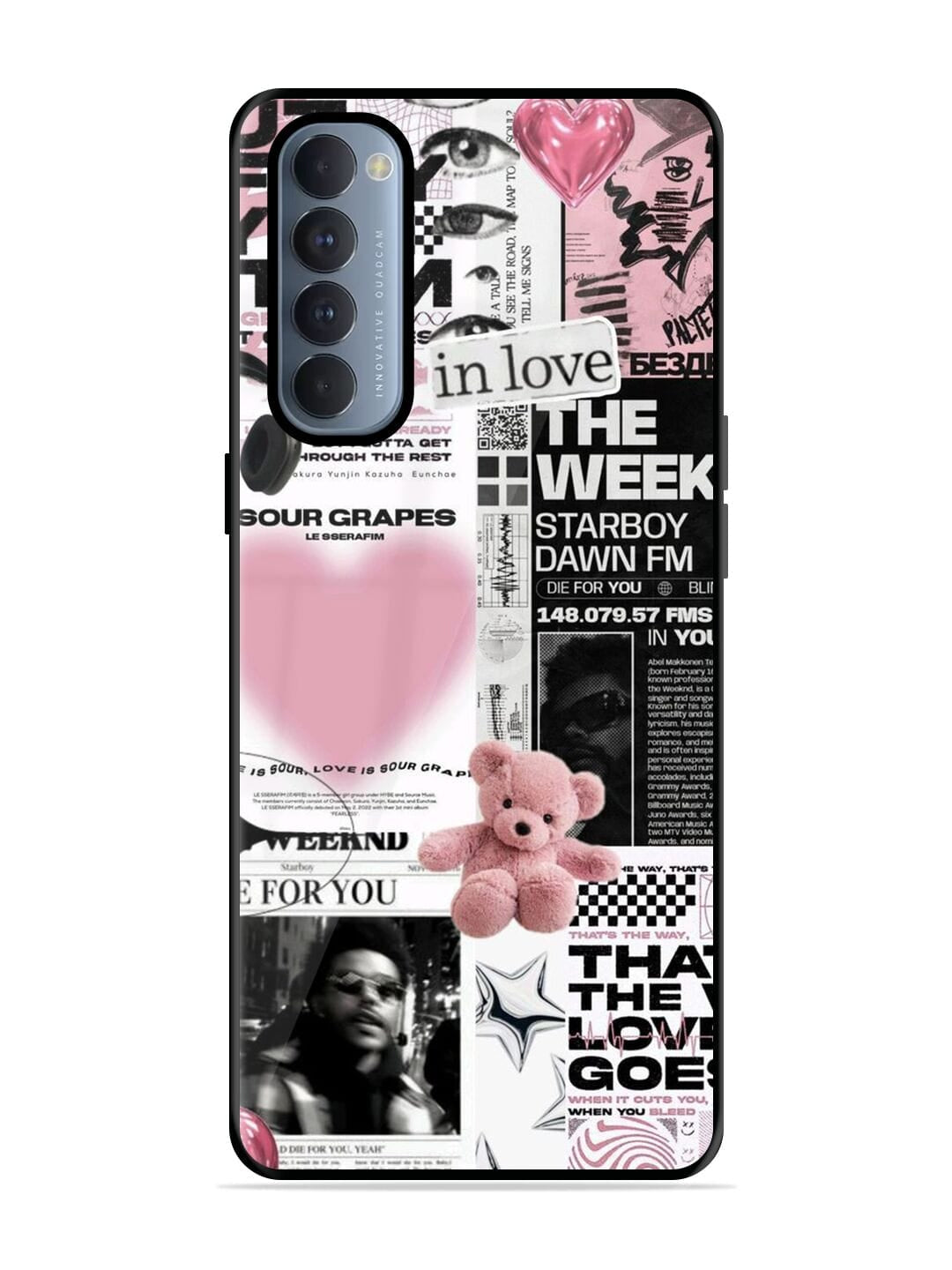 Aesthetic  Oppo Reno 4 Pro Back cover