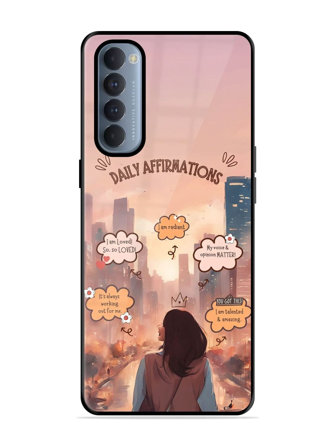 Daily Affirmations Oppo Reno 4 Pro Back cover