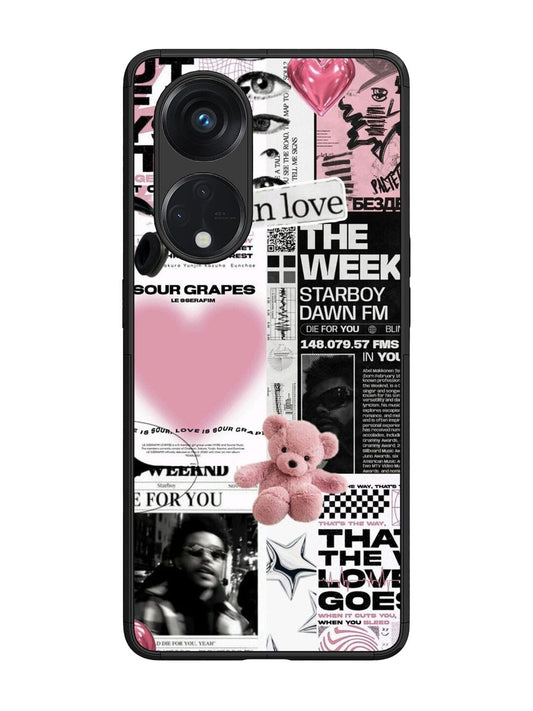Aesthetic MusicOppo Reno 8T Back cover