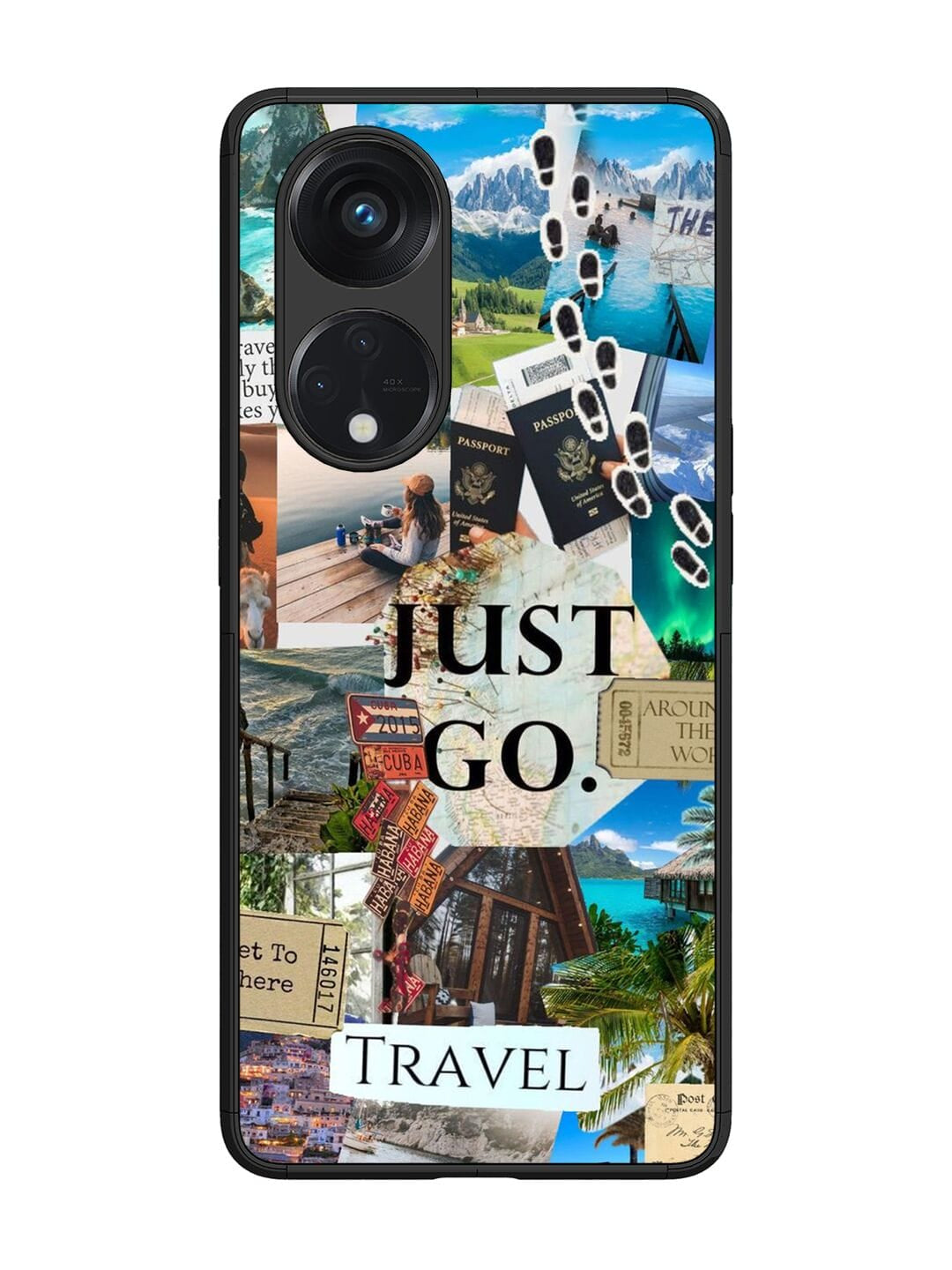 Travel  Oppo Reno 8T Back cover