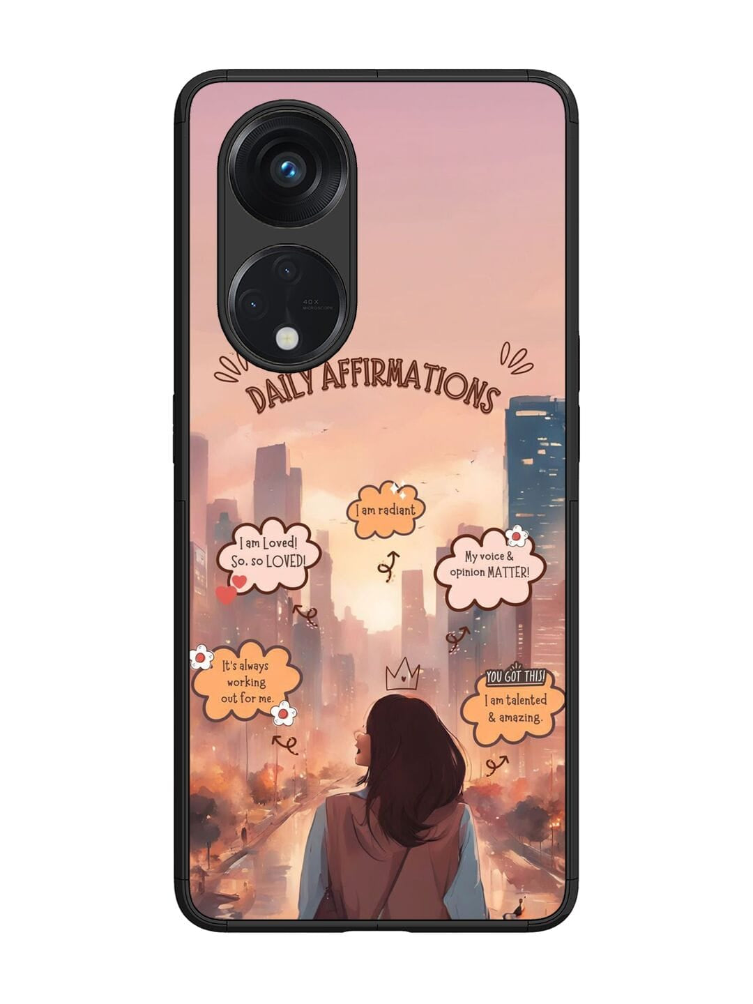 Daily Affirmations Oppo Reno 8T Back cover