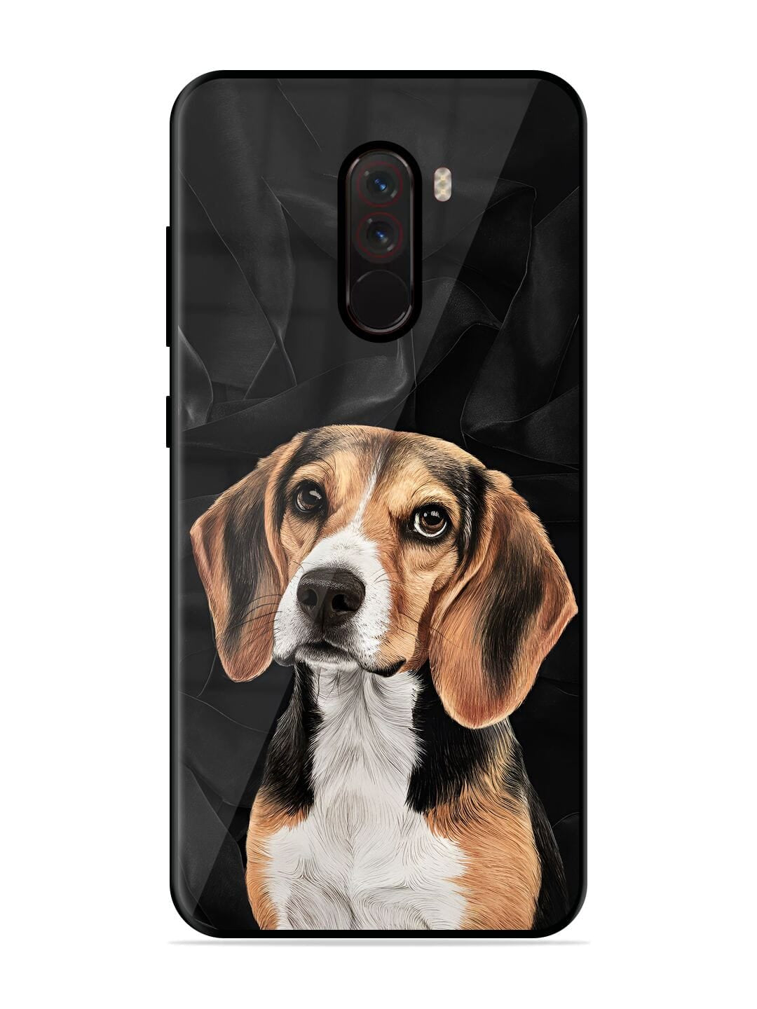 Beagle Portrait Poco F1 Back cover