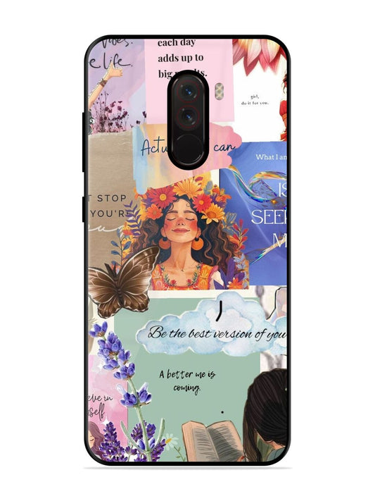 Centered Around Poco F1 Back cover