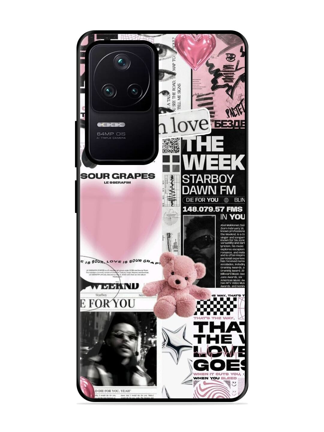 Aesthetic Music Poco F4 (5G) Back cover
