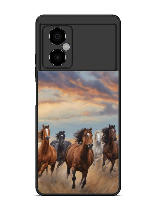 Running Horse Poco M4 (5G) Back cover