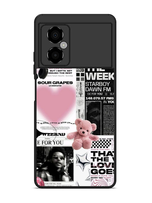Aesthetic  Poco M4 (5G) Back cover
