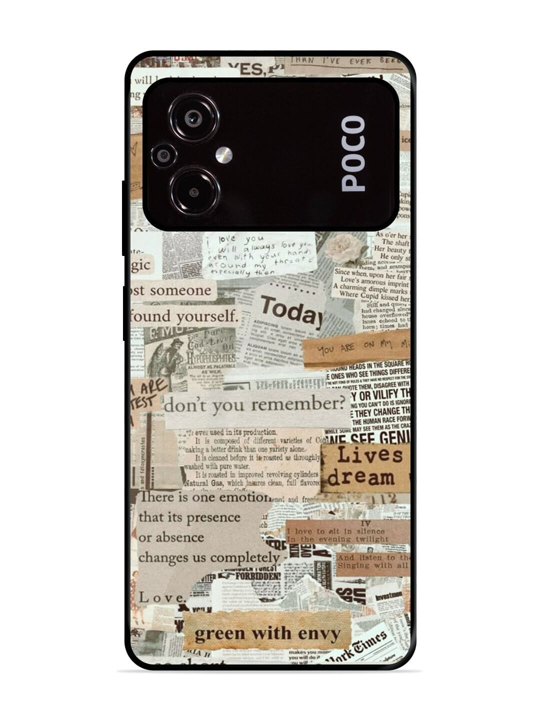 The Sweetest  Poco M5 Back cover