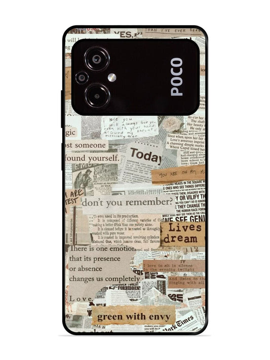 The Sweetest  Poco M5 Back cover