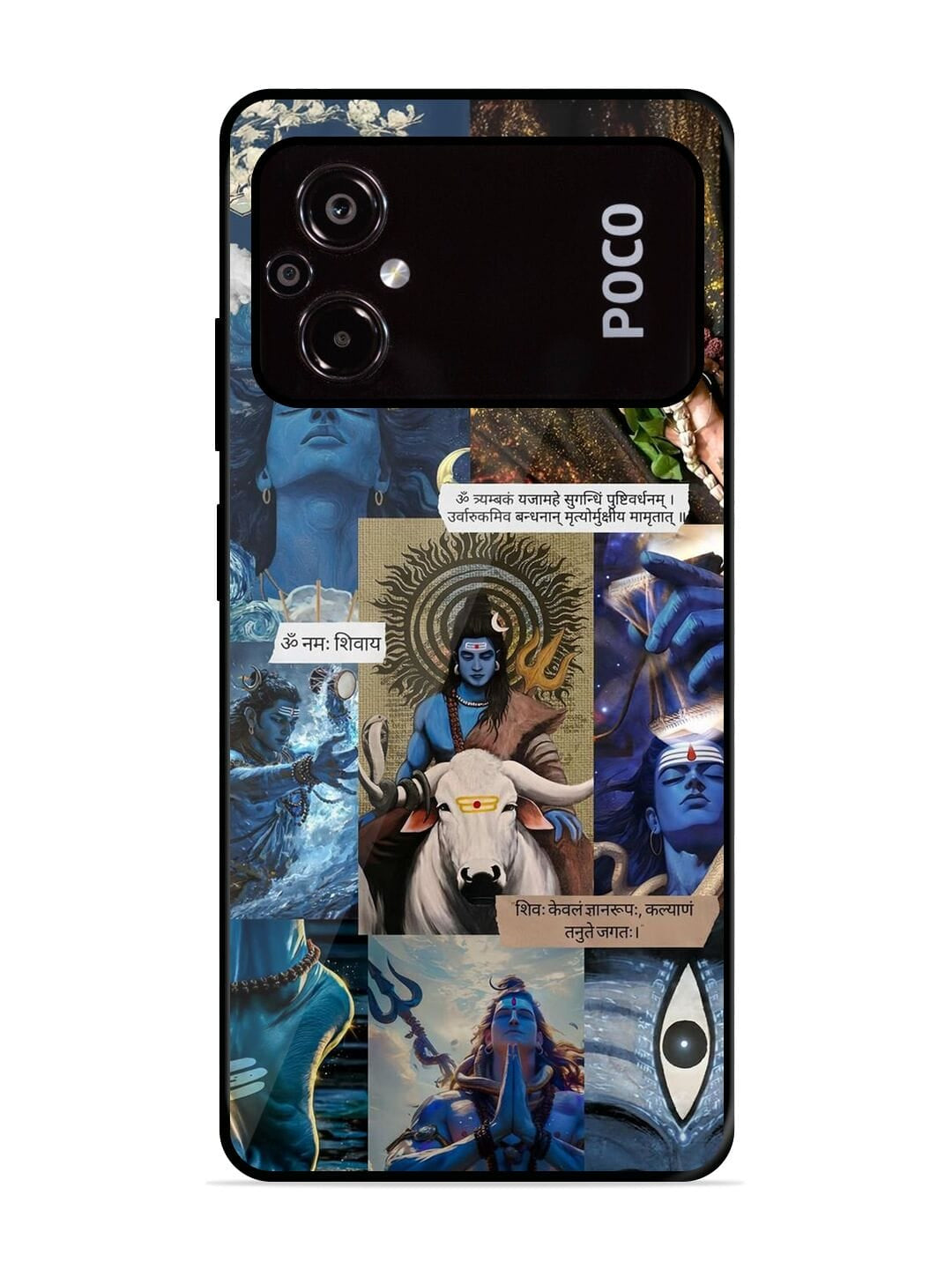 Divine Shiva Poco M5 Back cover