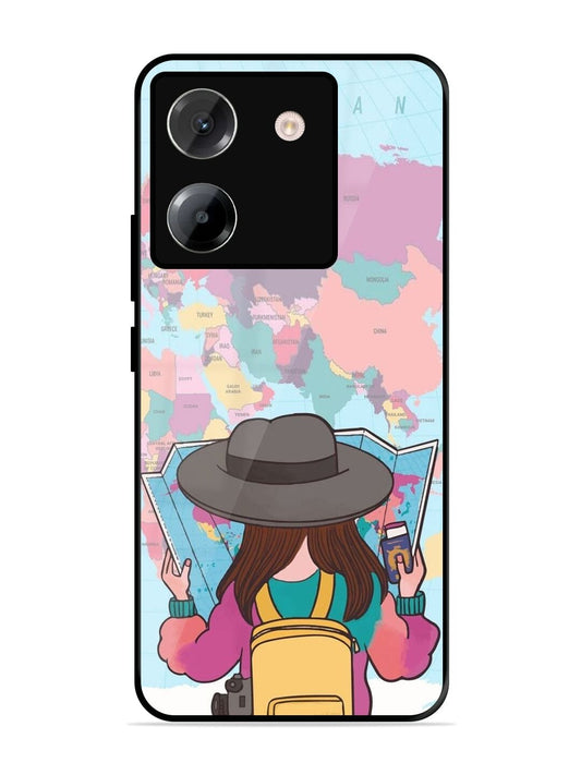 World Map  Poco M7 Pro (5G) Back cover