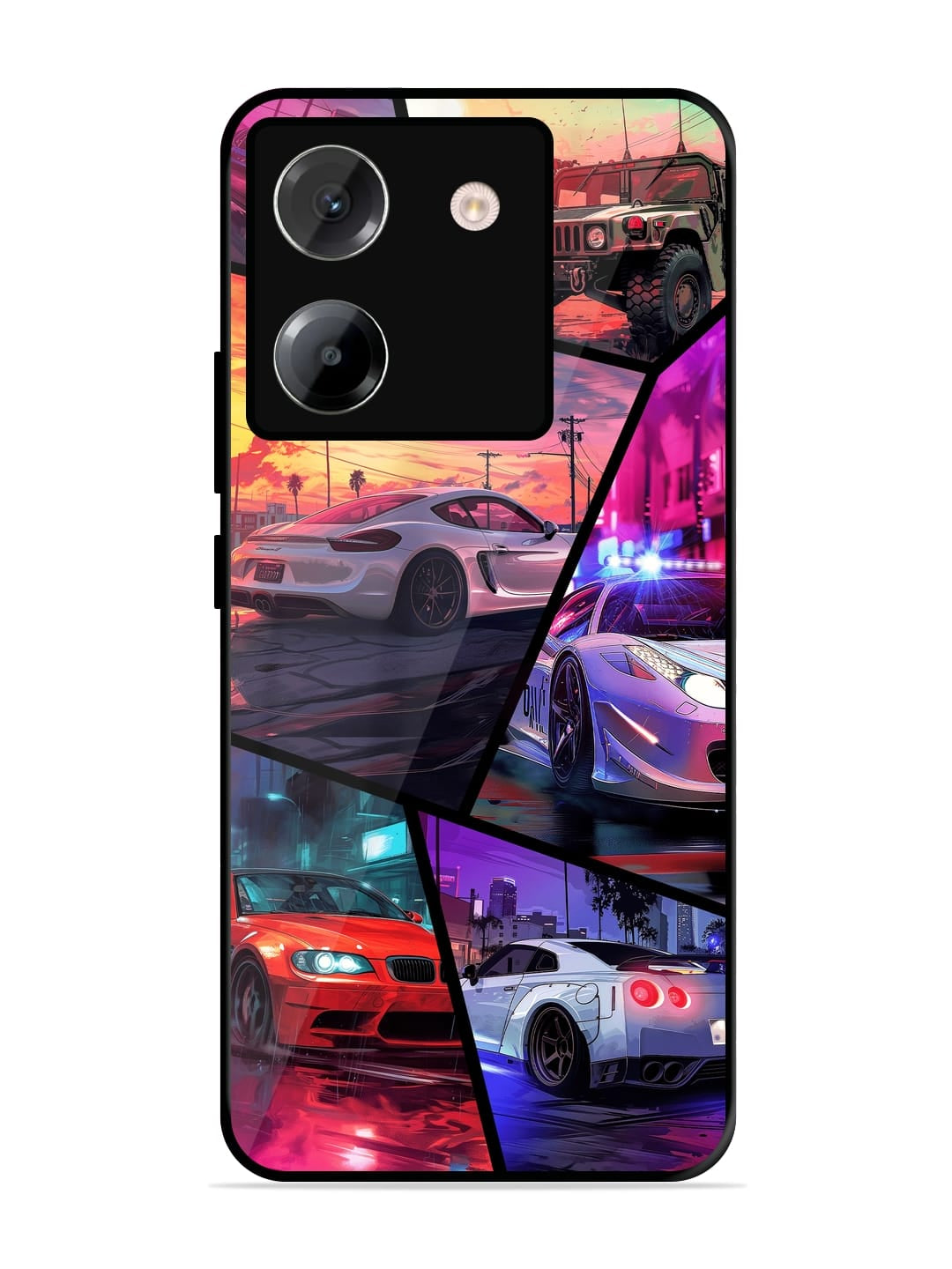 Ride In Pixels  Poco M7 Pro (5G) Back cover