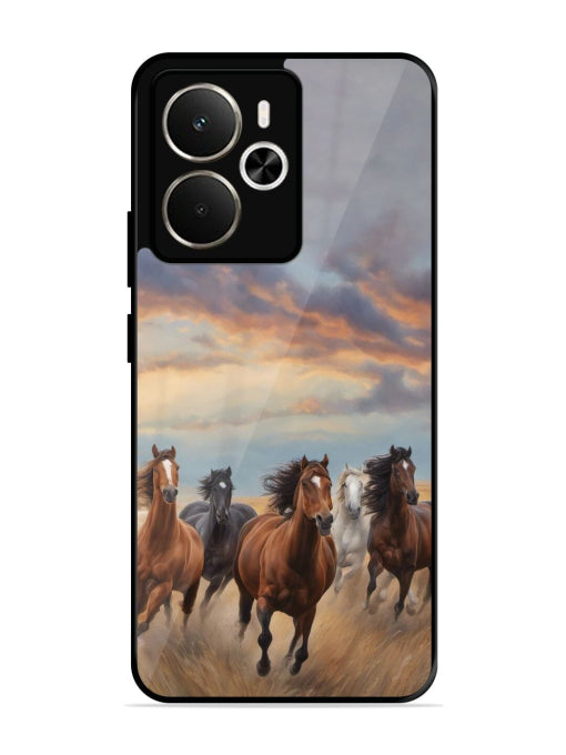 Running Horse Realme 14 Back cover
