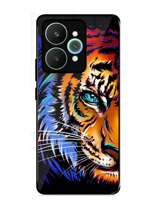 Colorful Lion Art Realme 15 Pro Back cover
