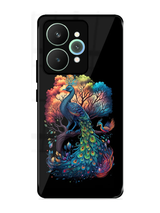 Peacock Tree Art Realme 15 Pro Back cover