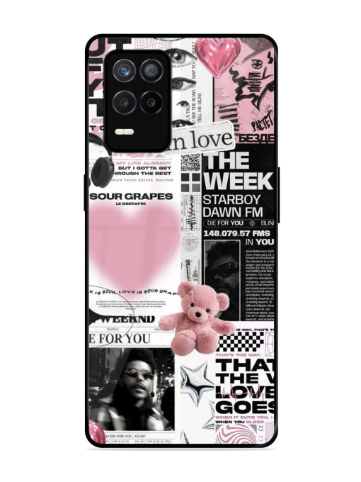 Aesthetic Music Collage Realme 9 5G Back cover