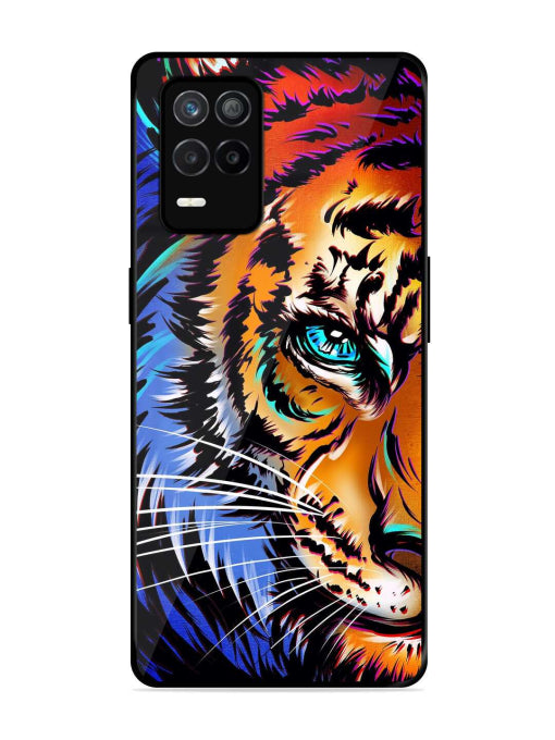 Colorful Lion Art Realme 9 5G Back cover