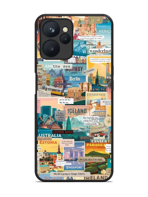 Travel Inspiration Collage Realme 9i 5G Back cover