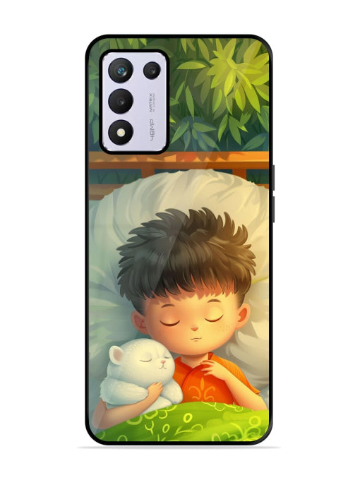 Cute Bot Sleeping Realme 9 SE 5G Back cover