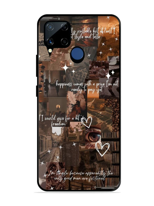 Melancholy Aesthetic Realme C15 Back cover
