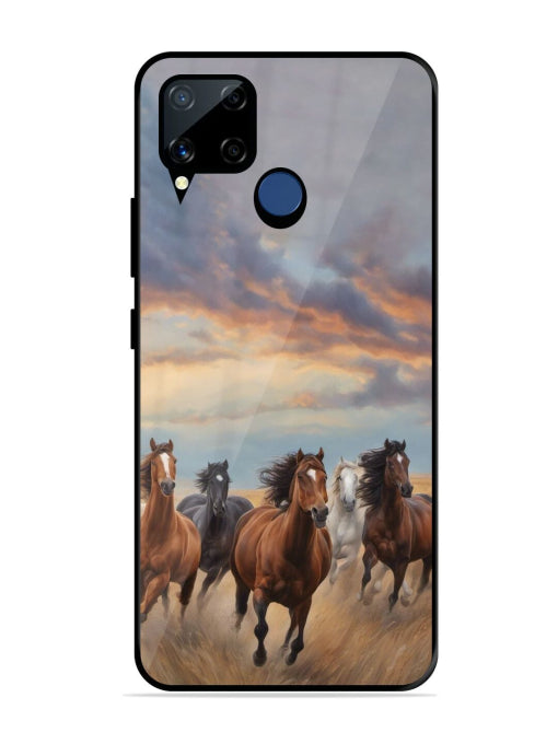 Running Horse Realme C15 Back cover