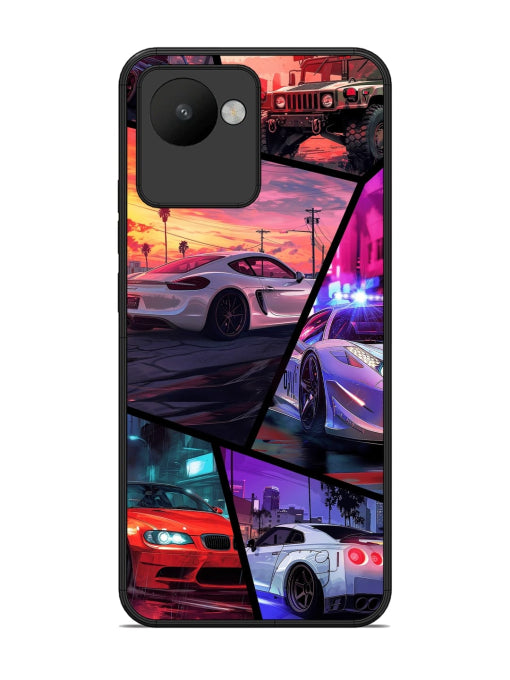 Ride In Pixels Realme C30 Back cover