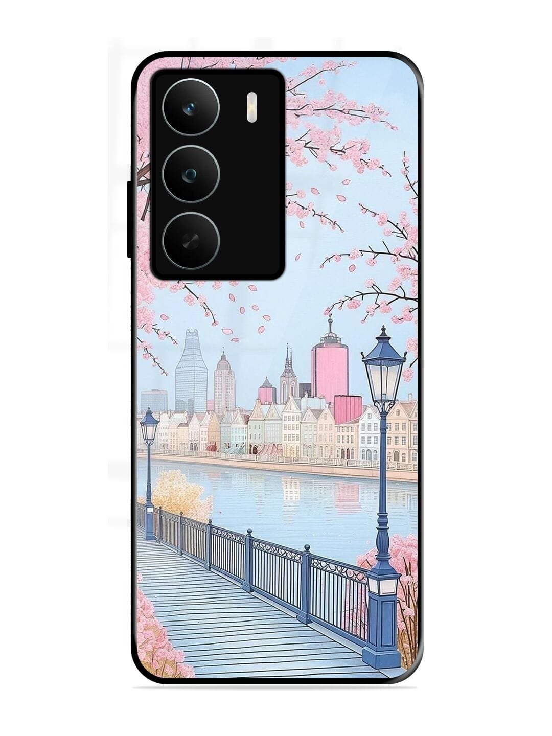 Pink Spring Metropolis Realme C75 Back Cover