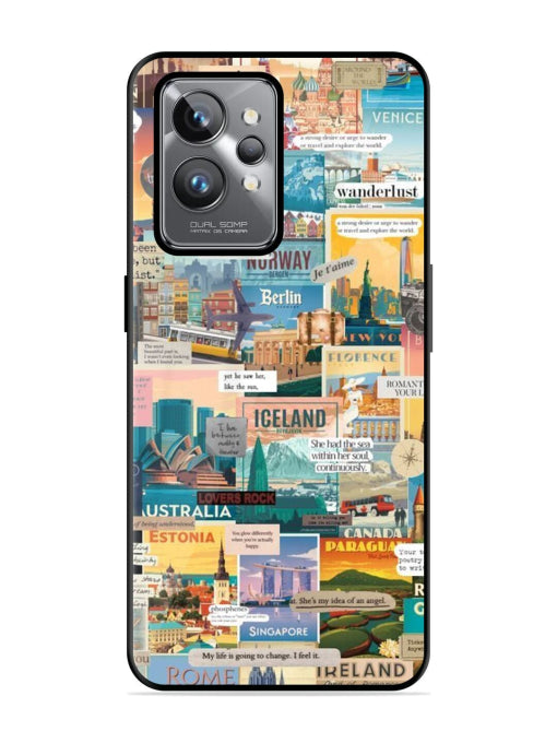 Travel Inspiration Collage Realme GT 2 Pro Back cover