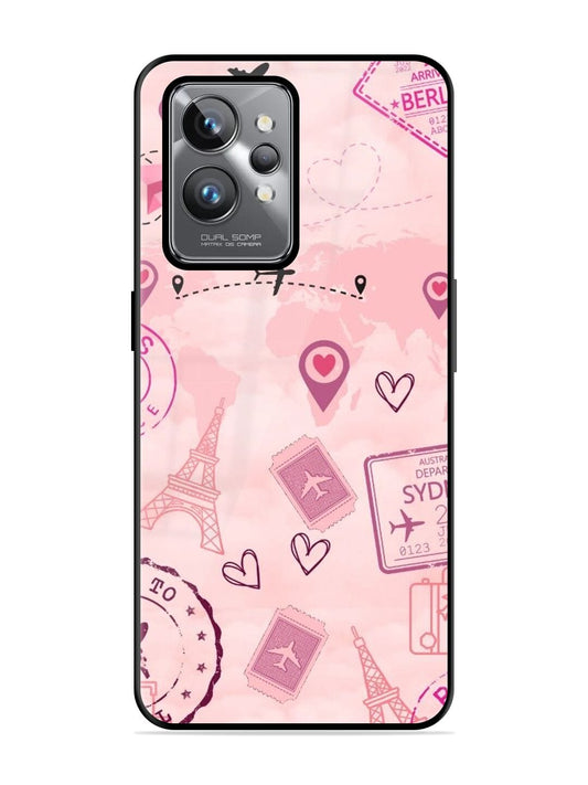 Pink Passport Realme GT 2 Pro Back cover
