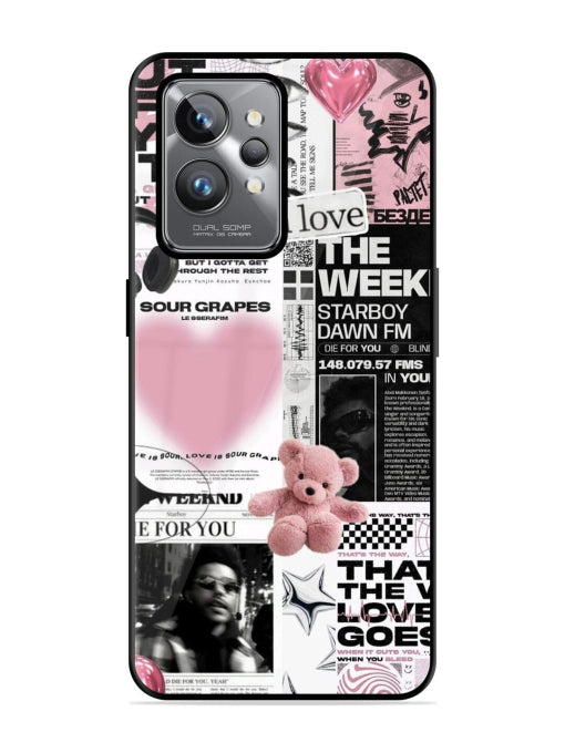 Aesthetic Music Collage Realme GT 2 Pro Back cover