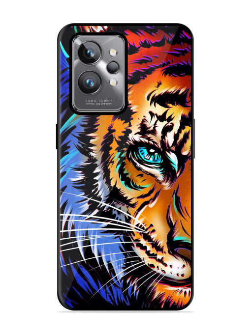 Colorful Lion Art Realme GT 2 Pro Back cover
