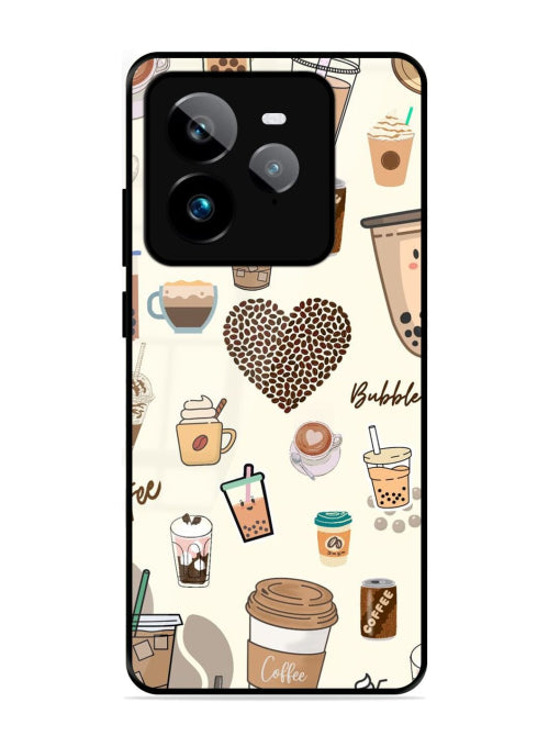 Coffee & Boba Bliss Realme GT 7 Pro Back cover