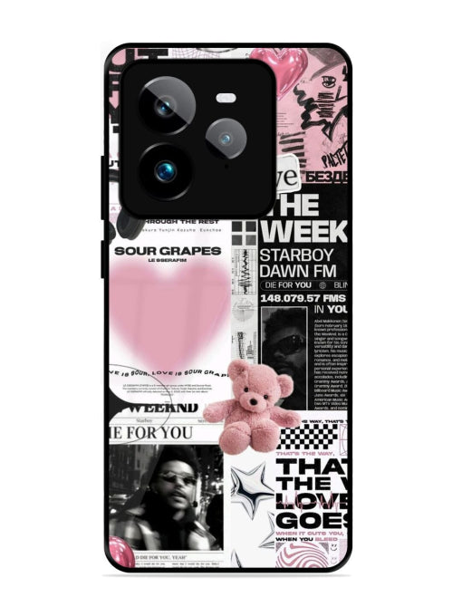 Aesthetic Music Collage Realme GT 7 Pro Back cover