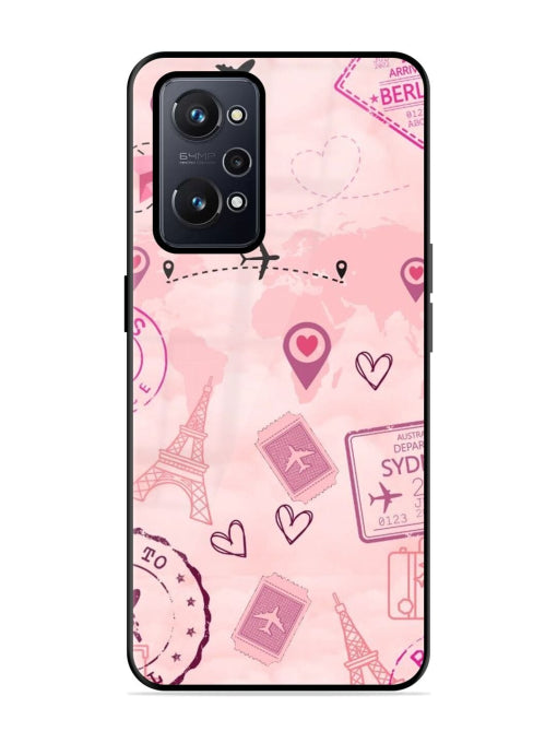 Pink Passport Realme GT NEO 2/Neo 3T Back cover
