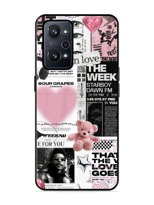 Aesthetic Music Collage Realme GT NEO 2/Neo 3T Back cover