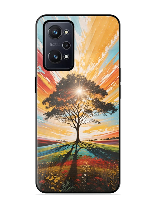 Abstract Tree Colorful Art Realme GT NEO 2/Neo 3T Back cover