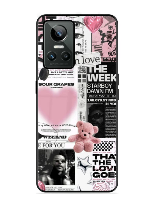 Aesthetic Music Collage Realme GT Neo 3 Back cover