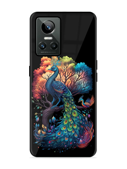 Peacock Tree Art Realme GT Neo 3 Back cover