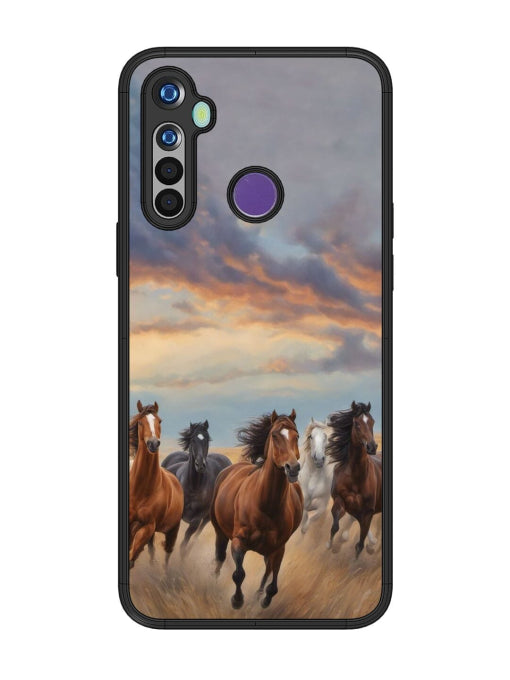 Running Horse Narzo 10 Back cover