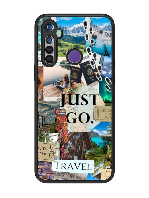 I Wanna Travel The World Narzo 10 Back cover