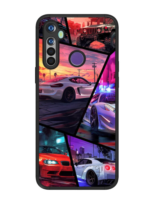 Ride In Pixels Narzo 10 Back cover