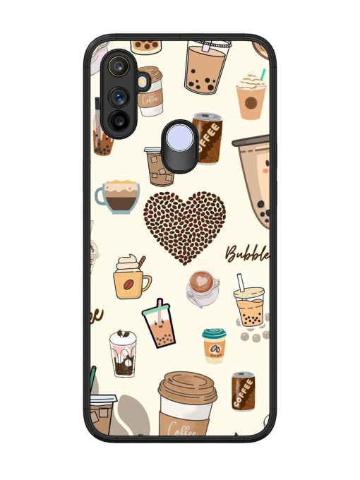 Coffee & Boba Bliss Realme Narzo 10A/20A Back cover