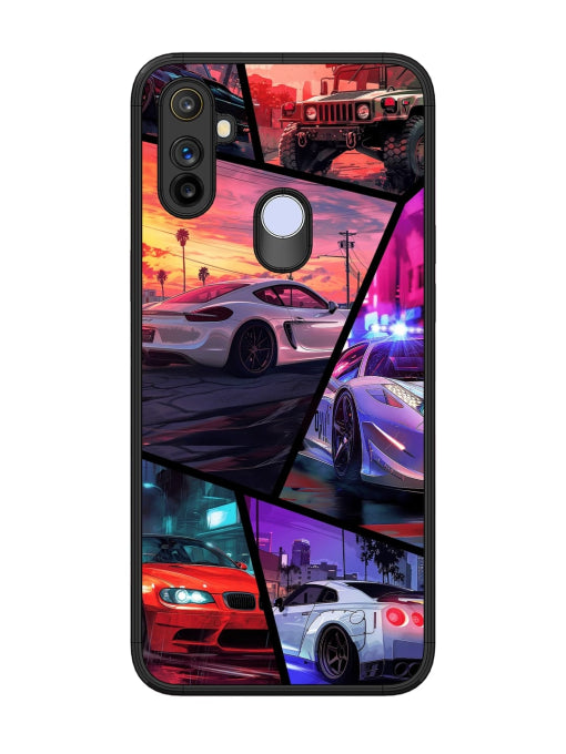 Ride In Pixels Realme Narzo 10A/20A Back cover